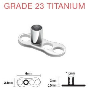 Titánium piercing